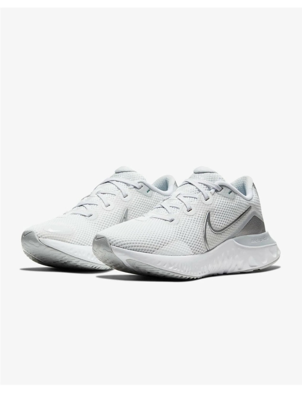 Nike Renew Run Women's Running Shoes White/Guava Ice, Size 7.5